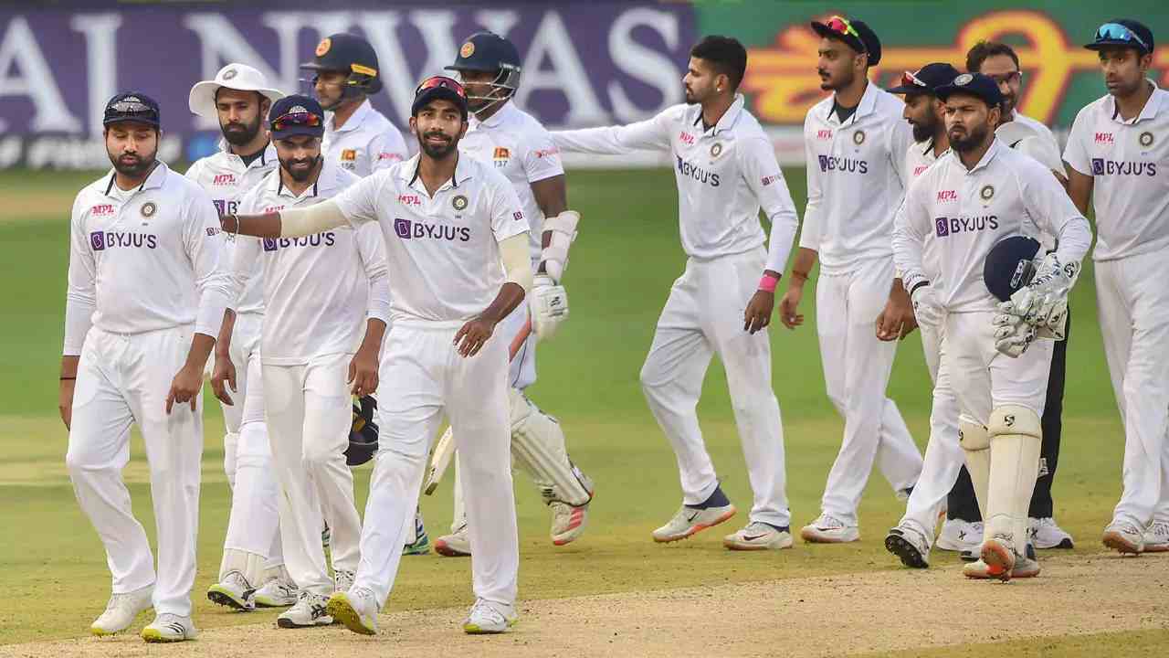 Indian test team