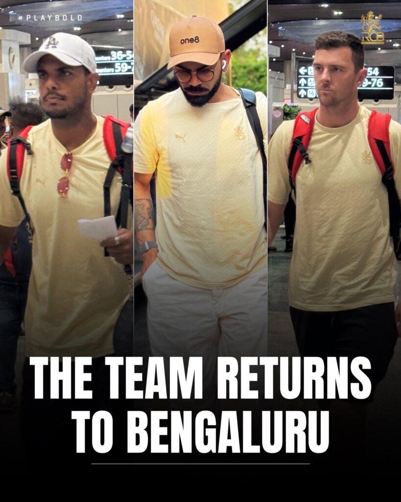 Rcb return