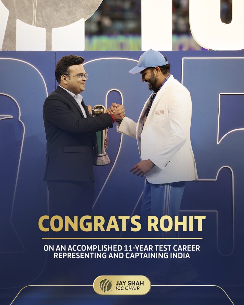 rohit bcci