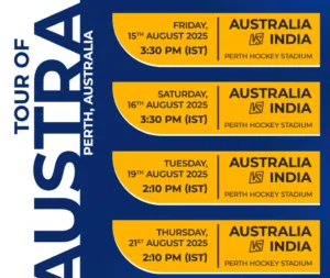 Hockey india schdule