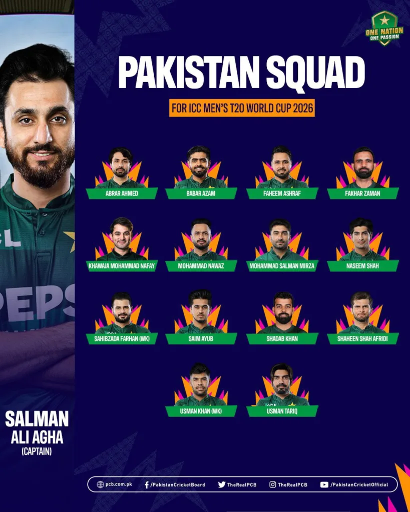 Pak team